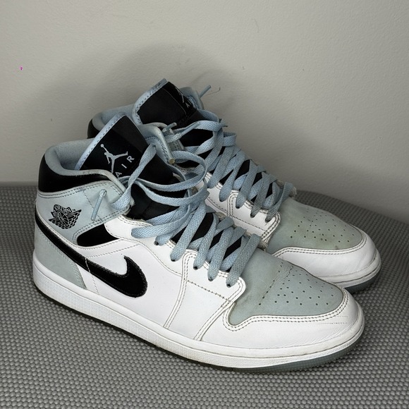Jordan Other - Air Jordan 1 Mid SE 'White Ice Blue' / Size 8.5 Men / Sneakers Shoes